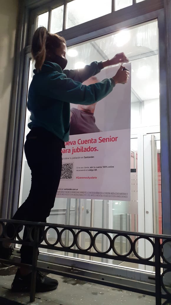 Campaña publicitaria Banco Santander